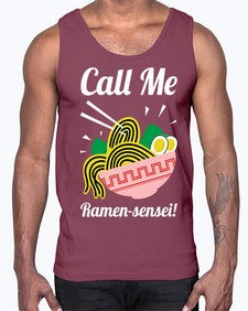 Call Me Ramen Sensei 709#- Ramen- Cotton Tank