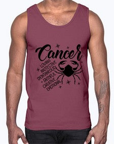 Cancer 151#- cancer- Cotton Tank