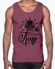 Cancer king 158#- cancer- Cotton Tank