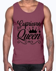 Capricorn queen 196#- capricorn- Cotton Tank