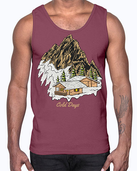 Cold Days 26#- nature- Cotton Tank