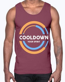 Cooldown Your Spirit 194#- yoga- Cotton Tank