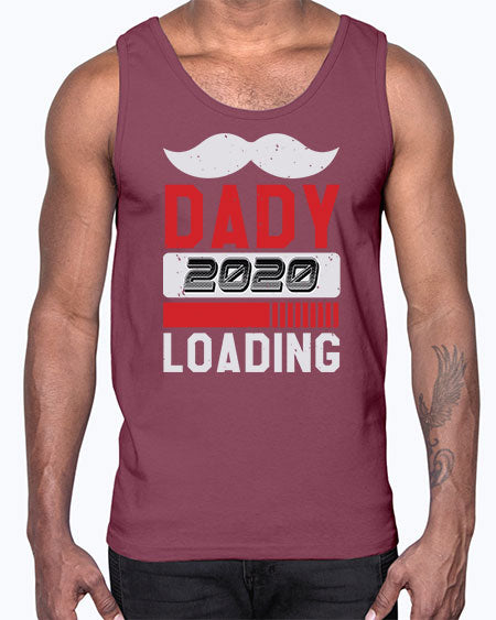 Dady Loading Style 70#- baby shower- Cotton Tank