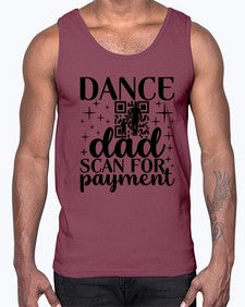 Dance dad scan 87#- ballet- Cotton Tank