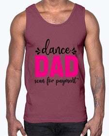Dance dad scan for payment 86#- ballet- Cotton Tank