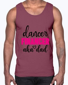 Dancer financer aka dad 110#- ballet- Cotton Tank