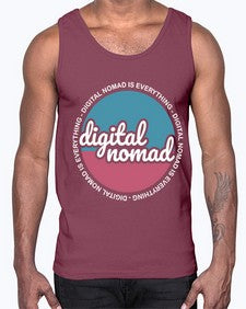 Digital Nomad is Everything 21#- internet- Cotton Tank