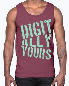 Digitally Yours 16#- internet- Cotton Tank