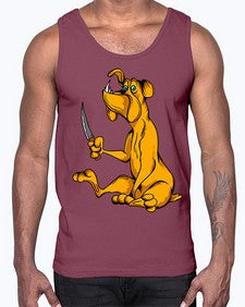 dog 107#- dogs- Cotton Tank