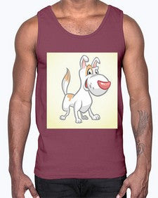 dog 114#- dogs- Cotton Tank