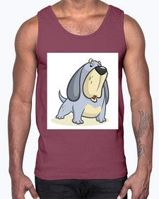 dog 115#- dogs- Cotton Tank