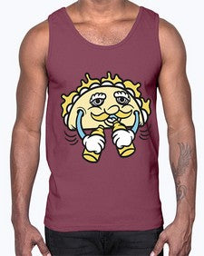 Drunken tacos 117#- cartoon food- Cotton Tank