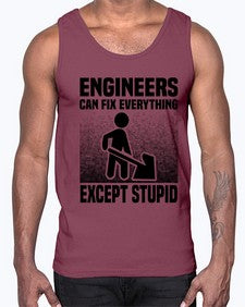 Engineers can fix Style 770#- engineer- Cotton Tank