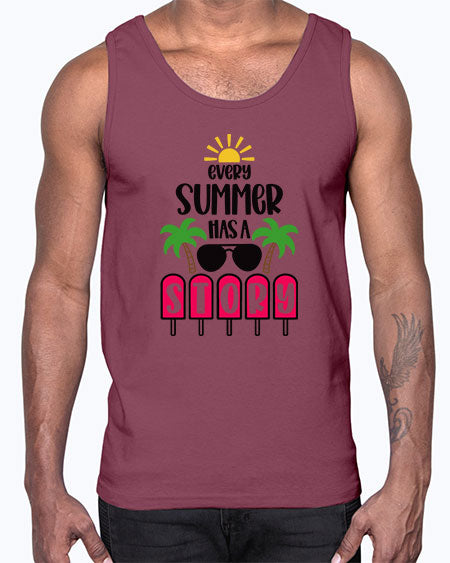Every Summer Has A Story Style 46#- summer- Cotton Tank