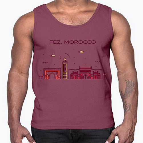 Fez 720#- cities- Cotton Tank