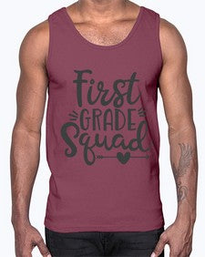 First Grade Squad 156#- first grade- Cotton Tank