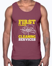 First class cleaning service Style 159#- cleaner- Cotton Tank