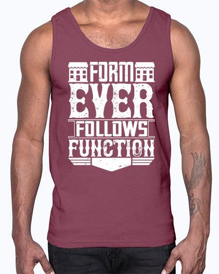 Form ever follows function Style 163#- architect- Cotton Tank