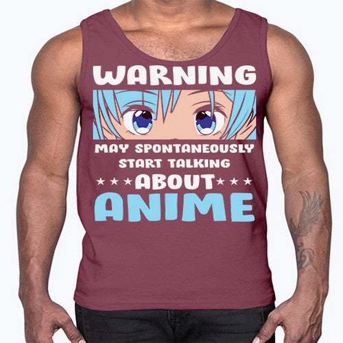 Funny Anime Talk About Anime 229#- anime- Cotton Tank