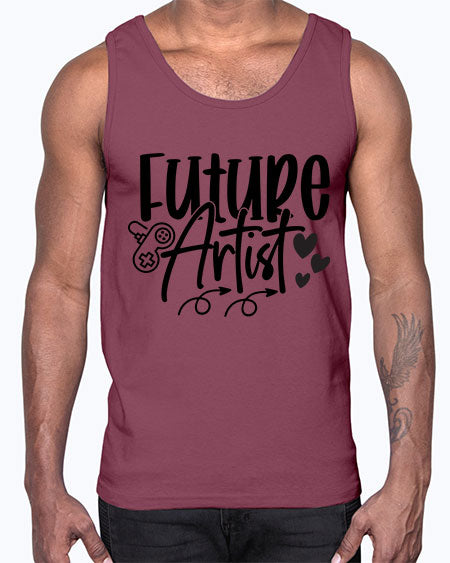 Future Artist 311#- kids- Cotton Tank