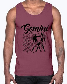 Gemini 223#- gemini- Cotton Tank