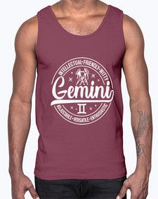 Gemini 226#- gemini- Cotton Tank