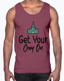 Get Your Cray On 219#- general school- Cotton Tank