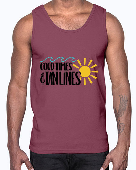 Good Times Tan Lines Style 43#- summer- Cotton Tank