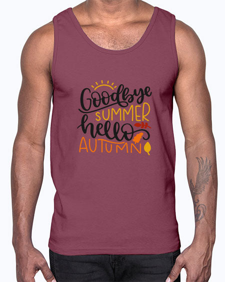 Goodbye summer hello autumn 99#- summer- Cotton Tank