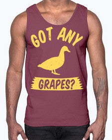 Got any grapes Style 46#- ducks- Cotton Tank