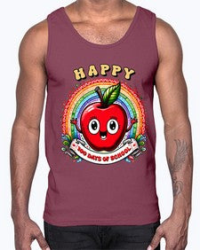 Happy one hundred Days Of School 246#- one hundred days- Cotton Tank