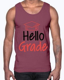 Hello Grade 296#- general school- Cotton Tank