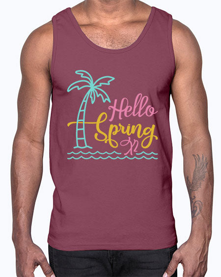 Hello Spring x Style 64#- summer- Cotton Tank
