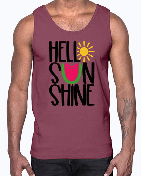 Hello Sunshine Style 37#- summer- Cotton Tank