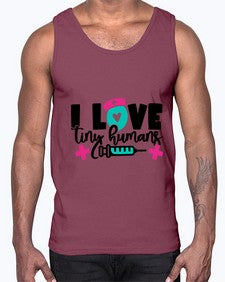 I Love Tiny Humans Style Style 904#- nurse- Cotton Tank