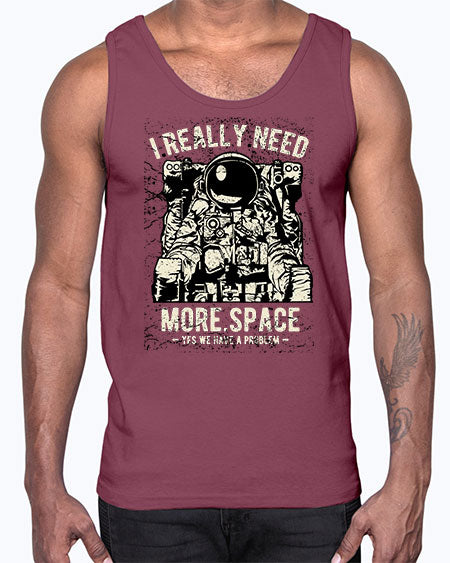 I Really Need More Space CS 20#- space- Cotton Tank
