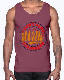 I dont play with strangers 106#- chess- Cotton Tank