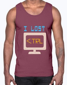 I lost Ctrl 40#- computer- Cotton Tank
