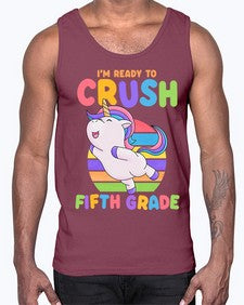 Im Ready to Crush fifth 386#- fifth grade- Cotton Tank
