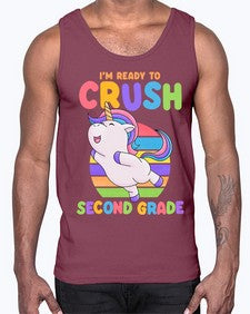 Im Ready to Crush second 391#- second grade- Cotton Tank