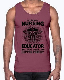 Im a nursing Style 227#- nurse- Cotton Tank