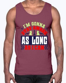 Im gonna stay awake as long as I can 120#- chess- Cotton Tank