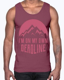 Im on My Own Deadline 12#- internet- Cotton Tank