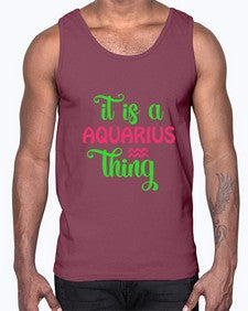 It is a aquarius thing 252#- aquarius- Cotton Tank