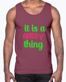 It is a aries thing 253#- aries- Cotton Tank