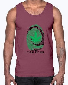 Its in my DNA 680#- marijuana- Cotton Tank