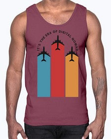 Its the Era of Digital Nomad 10#- internet- Cotton Tank