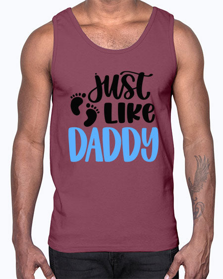 Just Like Daddy Style 357#- baby- Cotton Tank