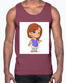 Kid 150#- cartoon general- Cotton Tank