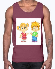 Kid 157#- cartoon general- Cotton Tank